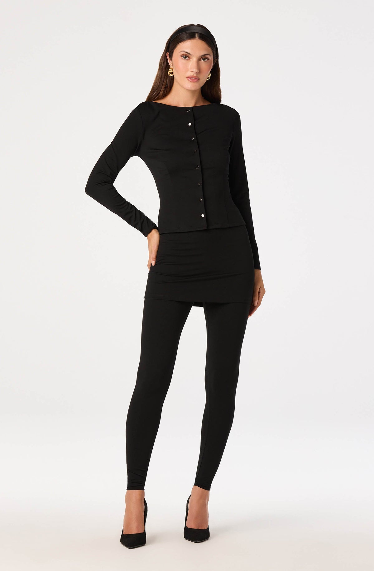 Holly Skirted Knit Leggings