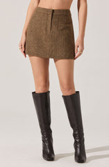 Bella Tailored Mini Skirt