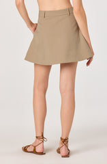 Cairn Woven A-Line Mini Skirt
