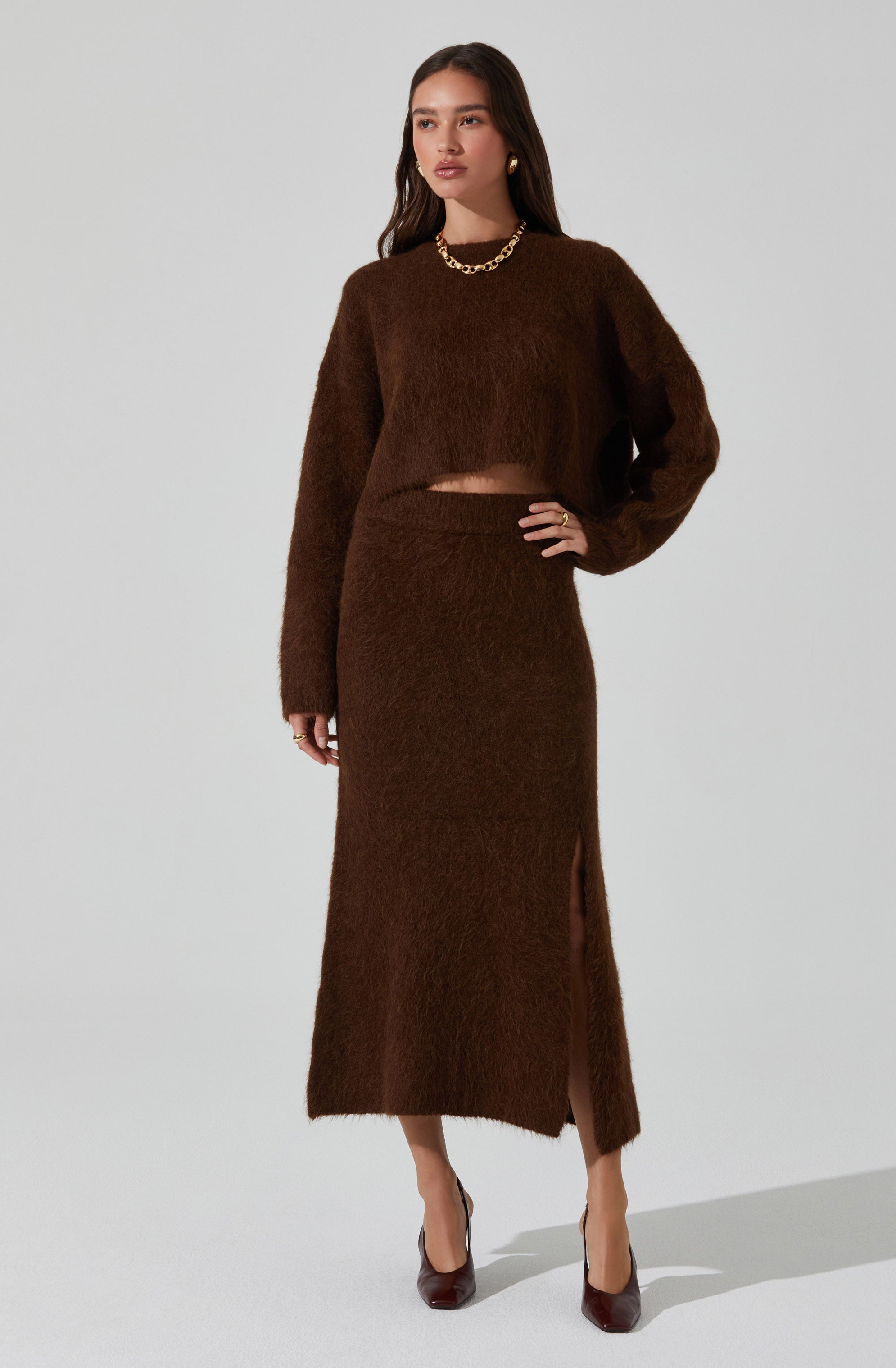 Clarissa Brushed Wool Sweater