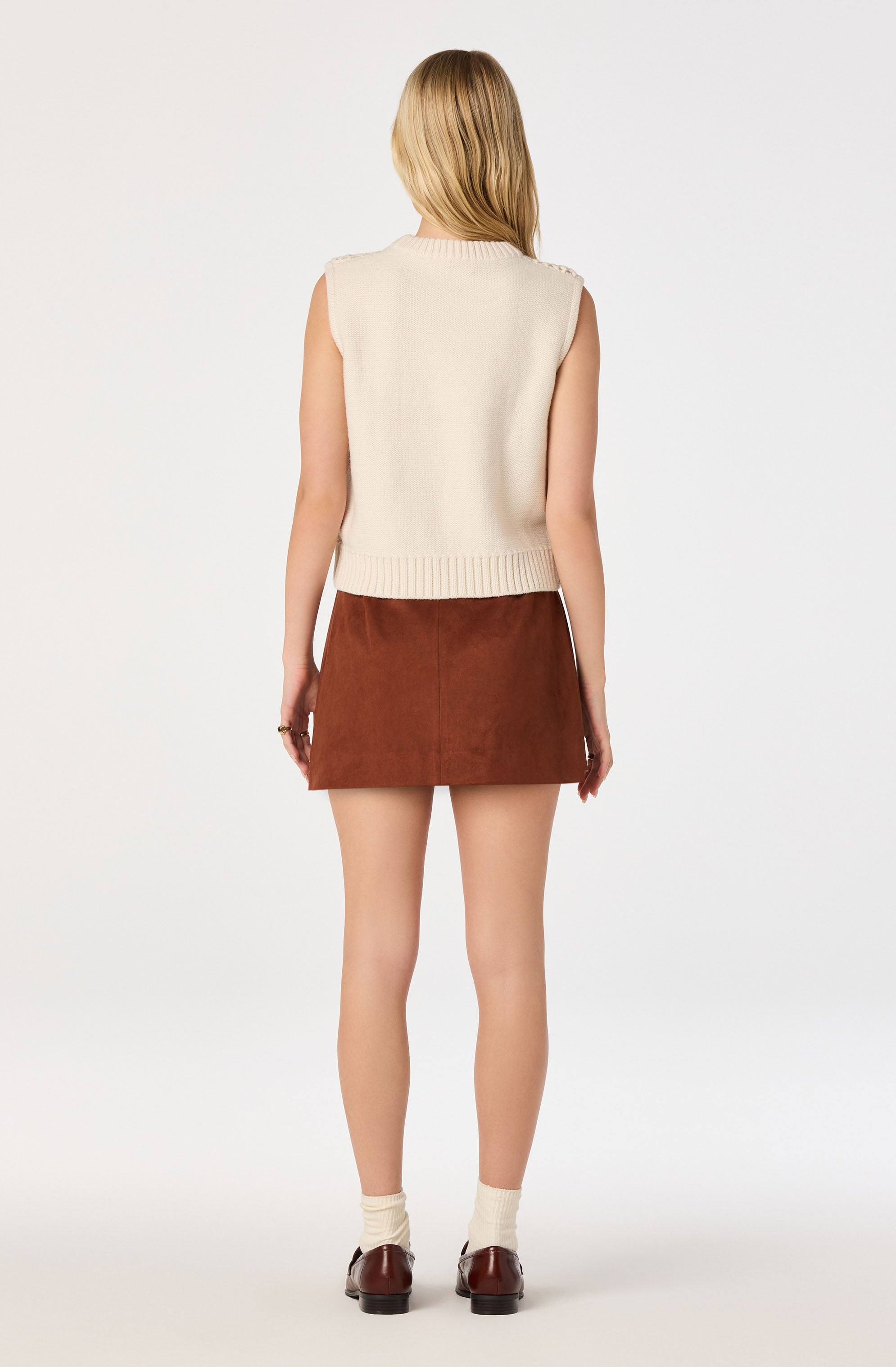 Edlyn Cable Knit Sweater Vest