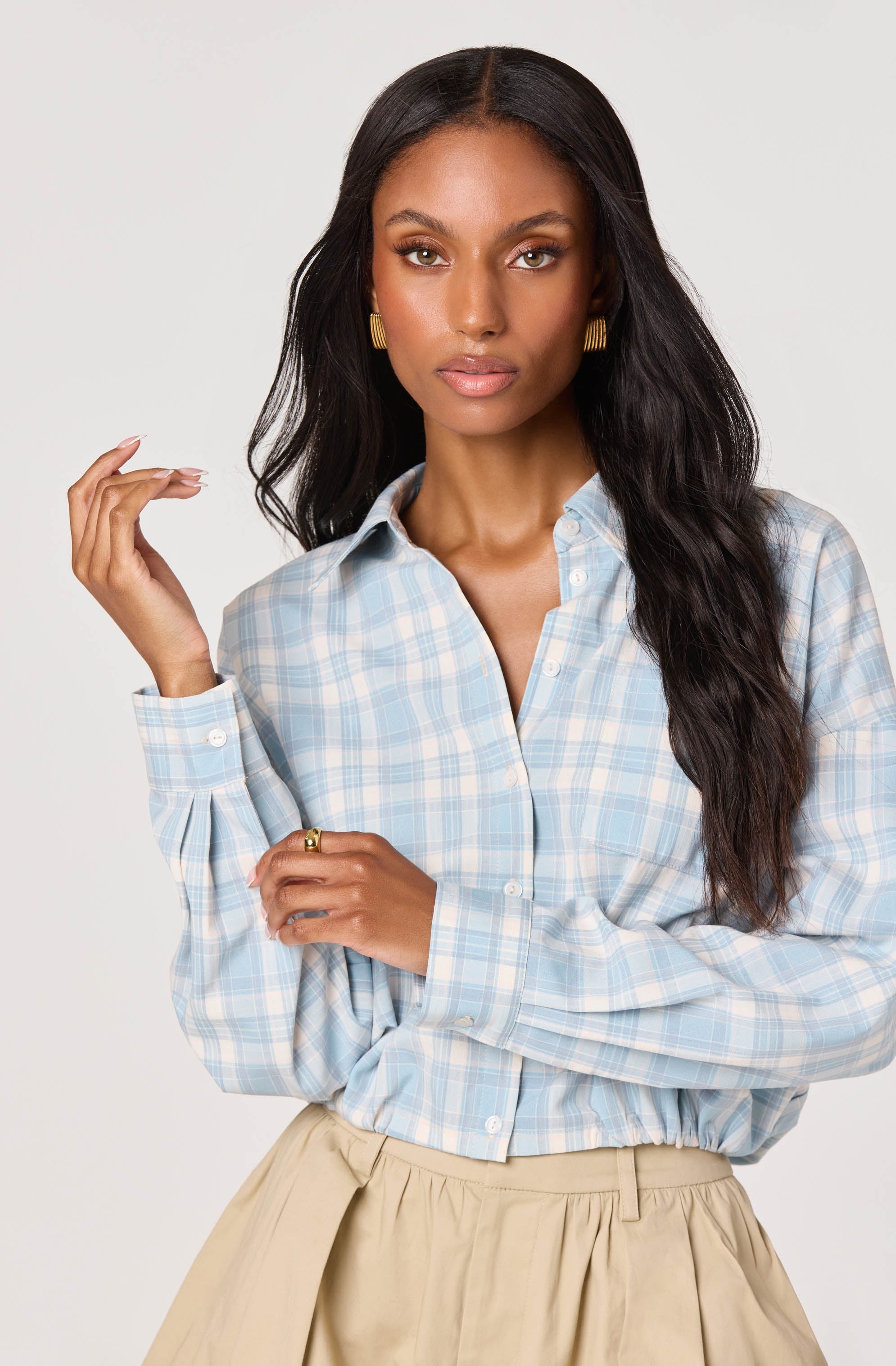 Jensen Plaid Button-Down Shirt