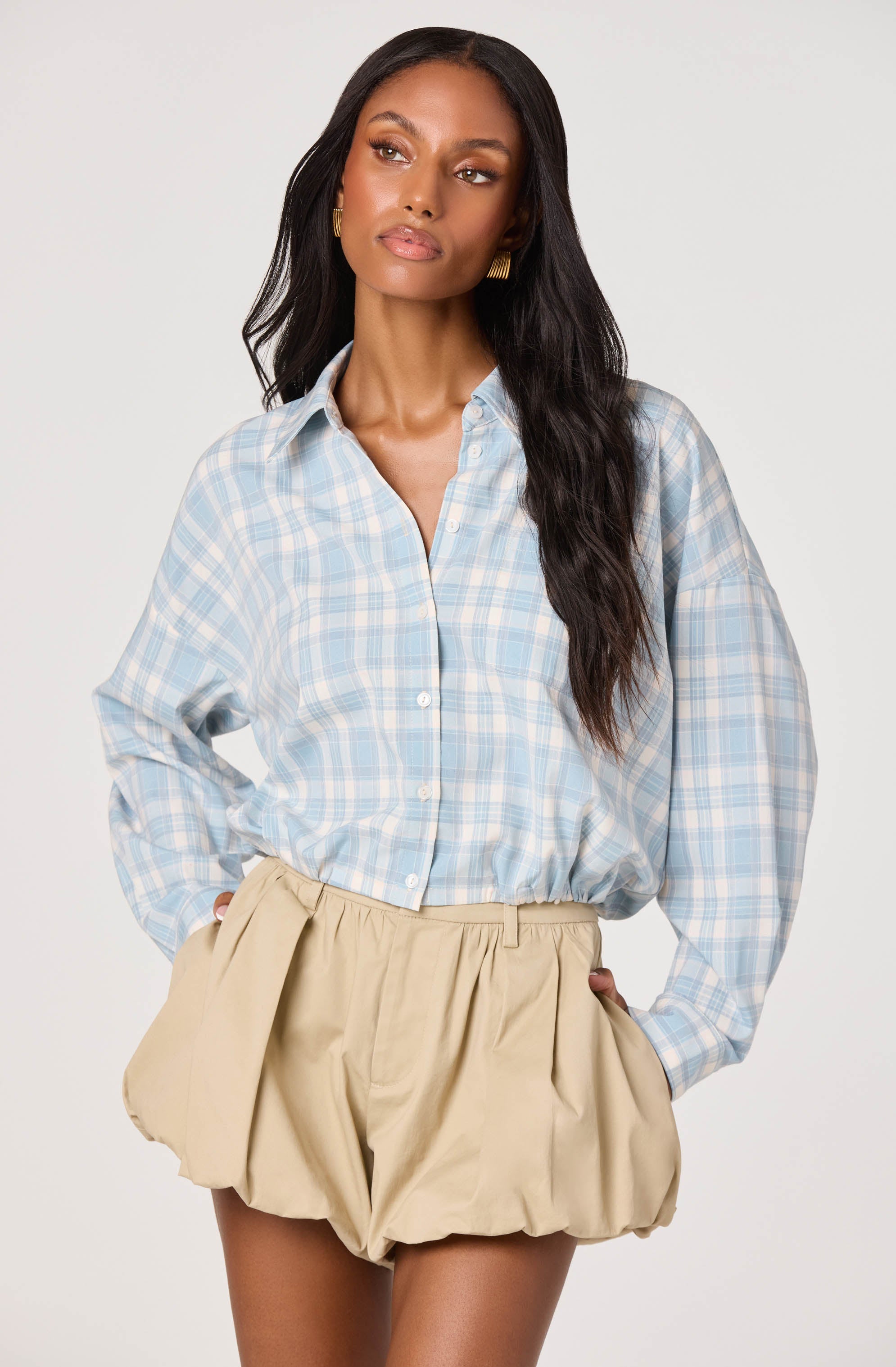 Jensen Plaid Button-Down Shirt