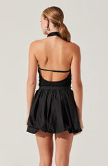 Gwyneth Textured Halter Neck Top