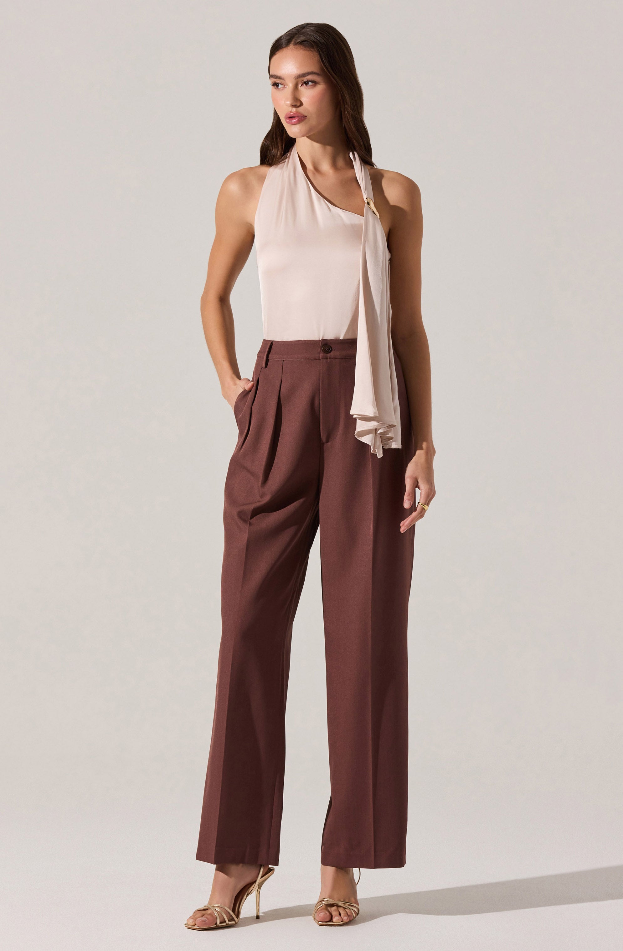 Alyx Asymmetrical Halter Top