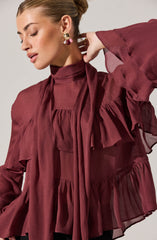 Fae Tiered Ruffle Top