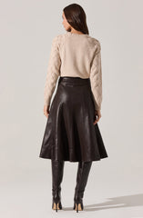 Florine 3D Floral Embroidered Sweater