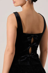 Jinnie Velvet Boat Neck Top