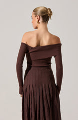 Daniella Off Shoulder Sweater