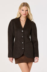 Ada V-Neck Structured Jacket
