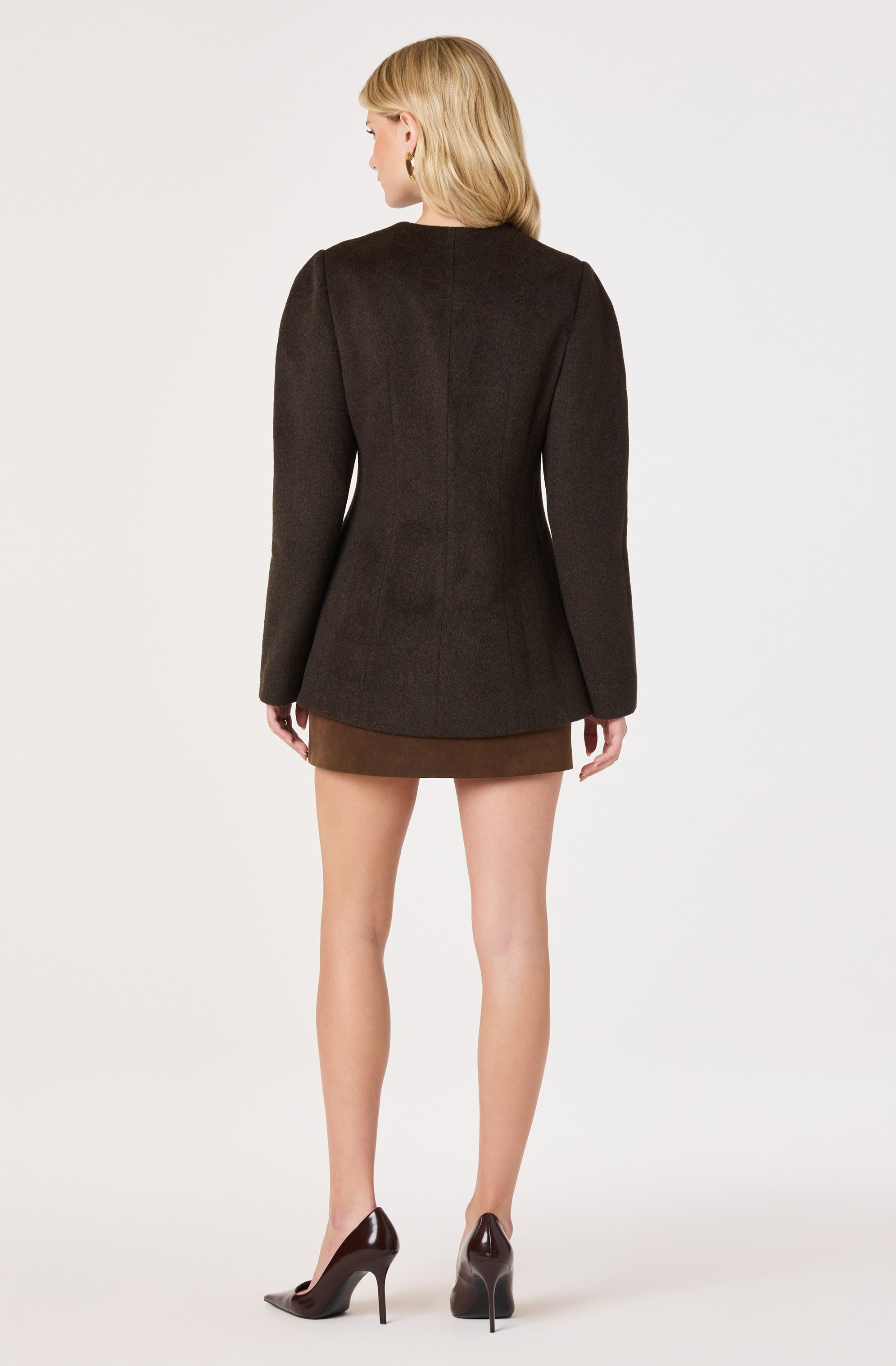 Ada V-Neck Structured Jacket