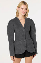 Ada Wool Blend Cinched Jacket