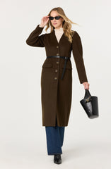 Glorimar Belted Longline Coat