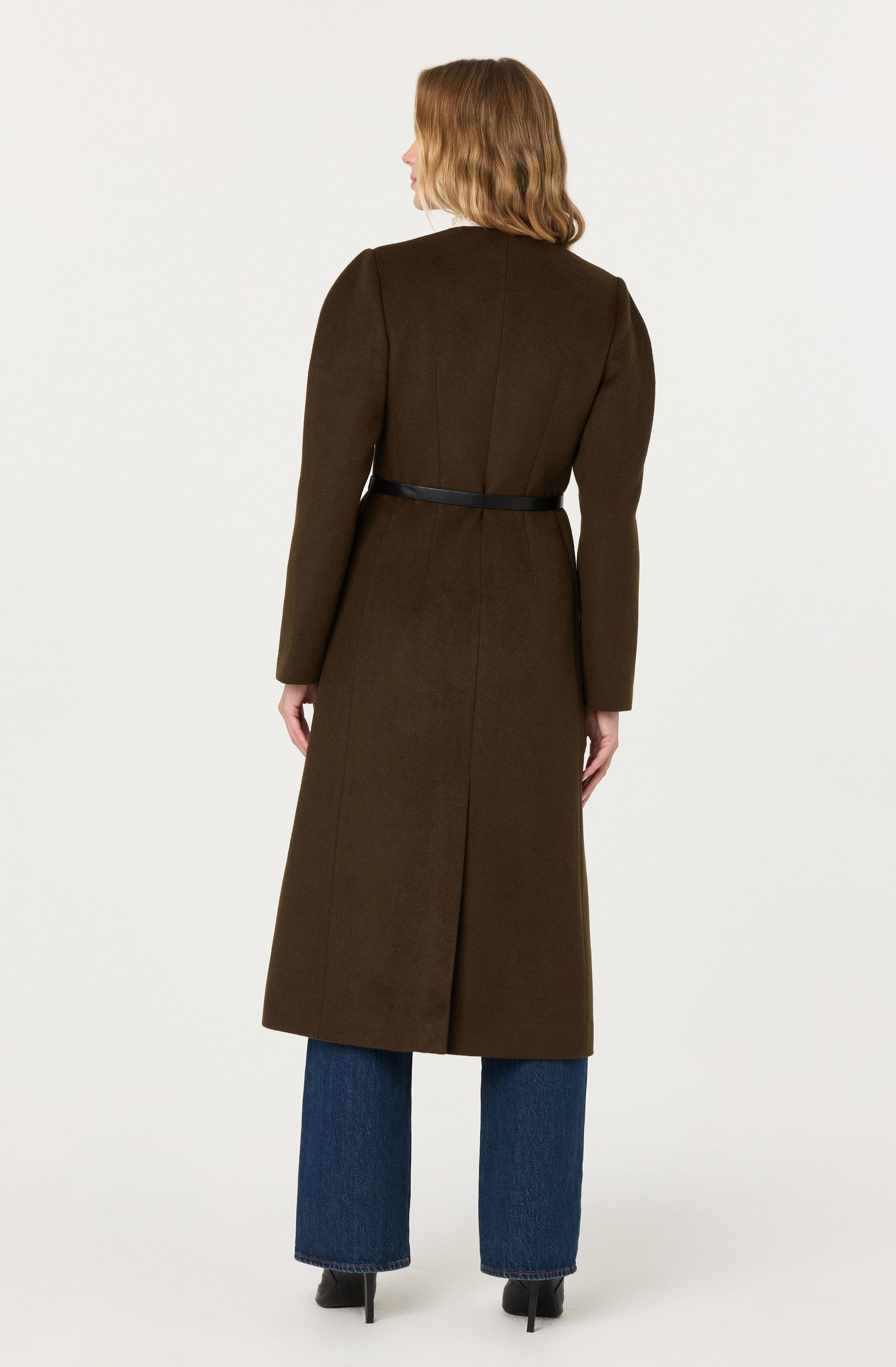 Glorimar Belted Longline Coat