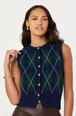 Abbie Argyle Sweater Vest