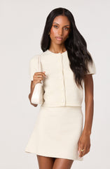Jailyn Short Sleeve Cardigan