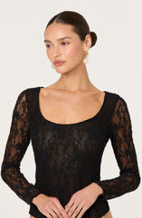 Haniya Floral Lace Bodysuit