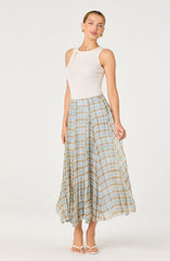 Alyse Pointelle Knit Sleeveless Top