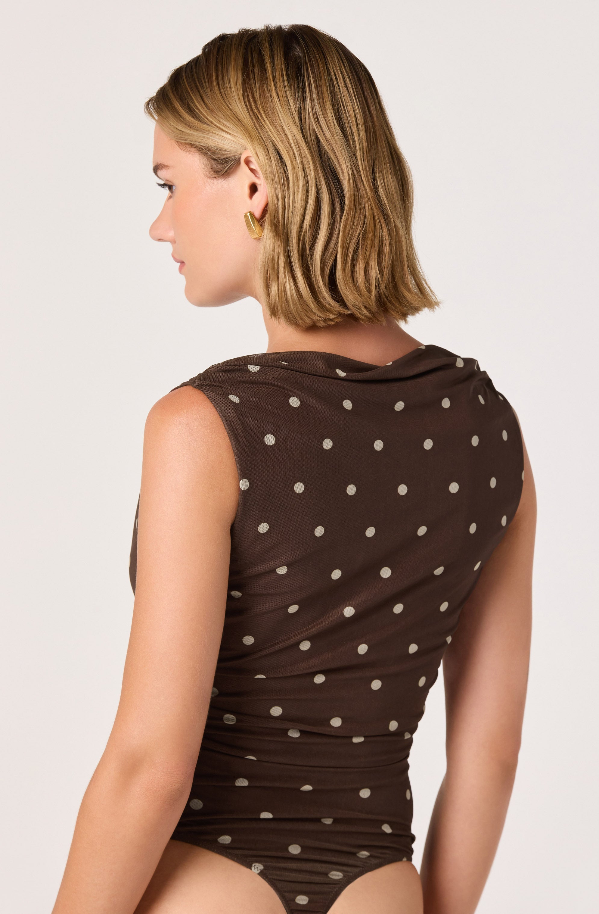 Claudia Faux-Wrap Bodysuit
