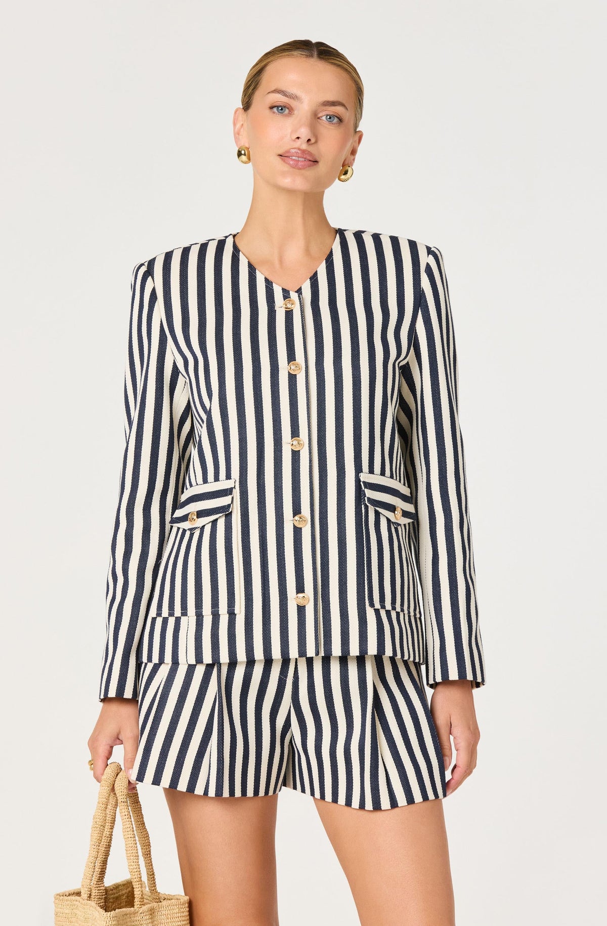 Danae Striped Blazer