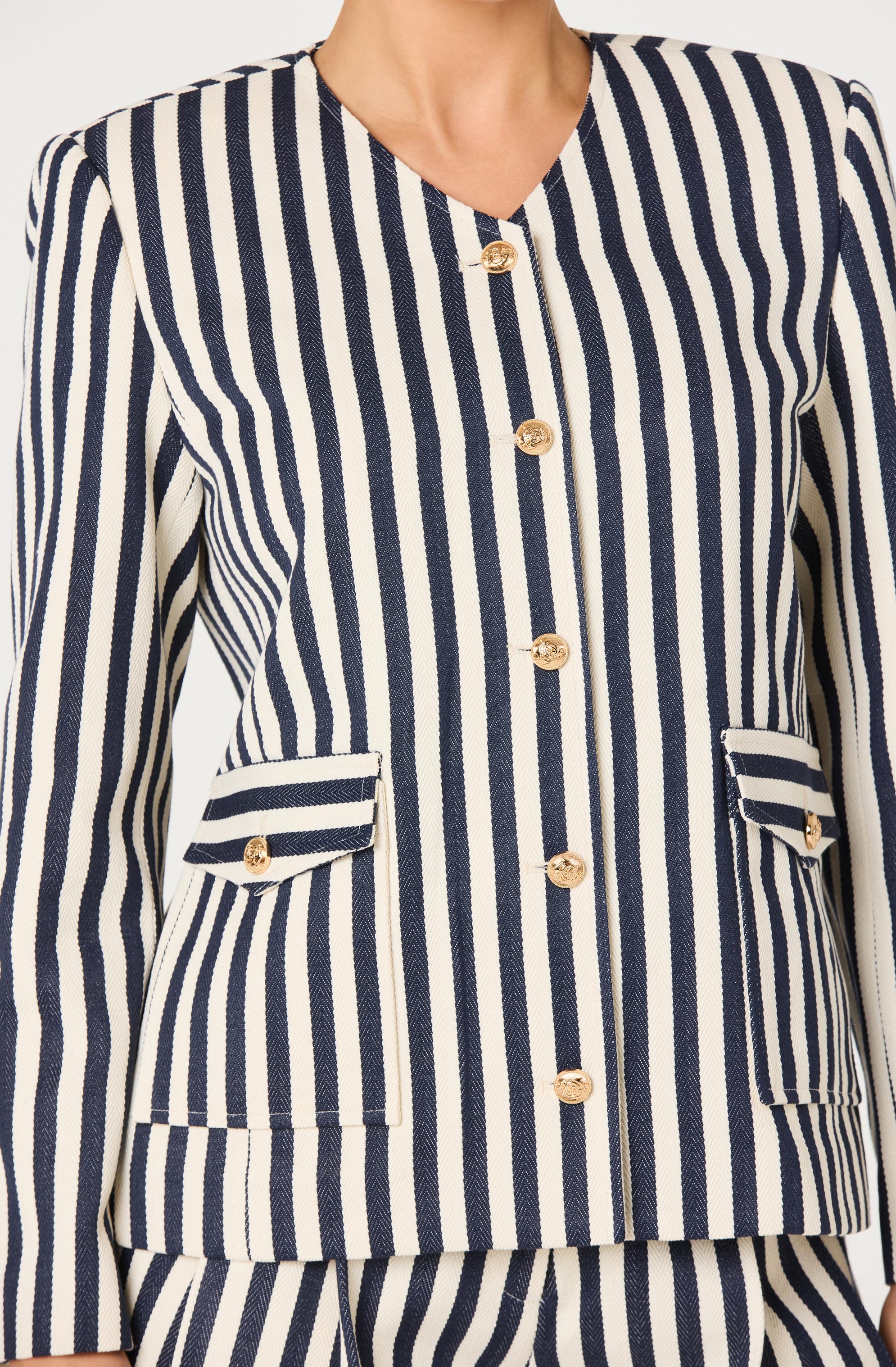 Danae Striped Blazer
