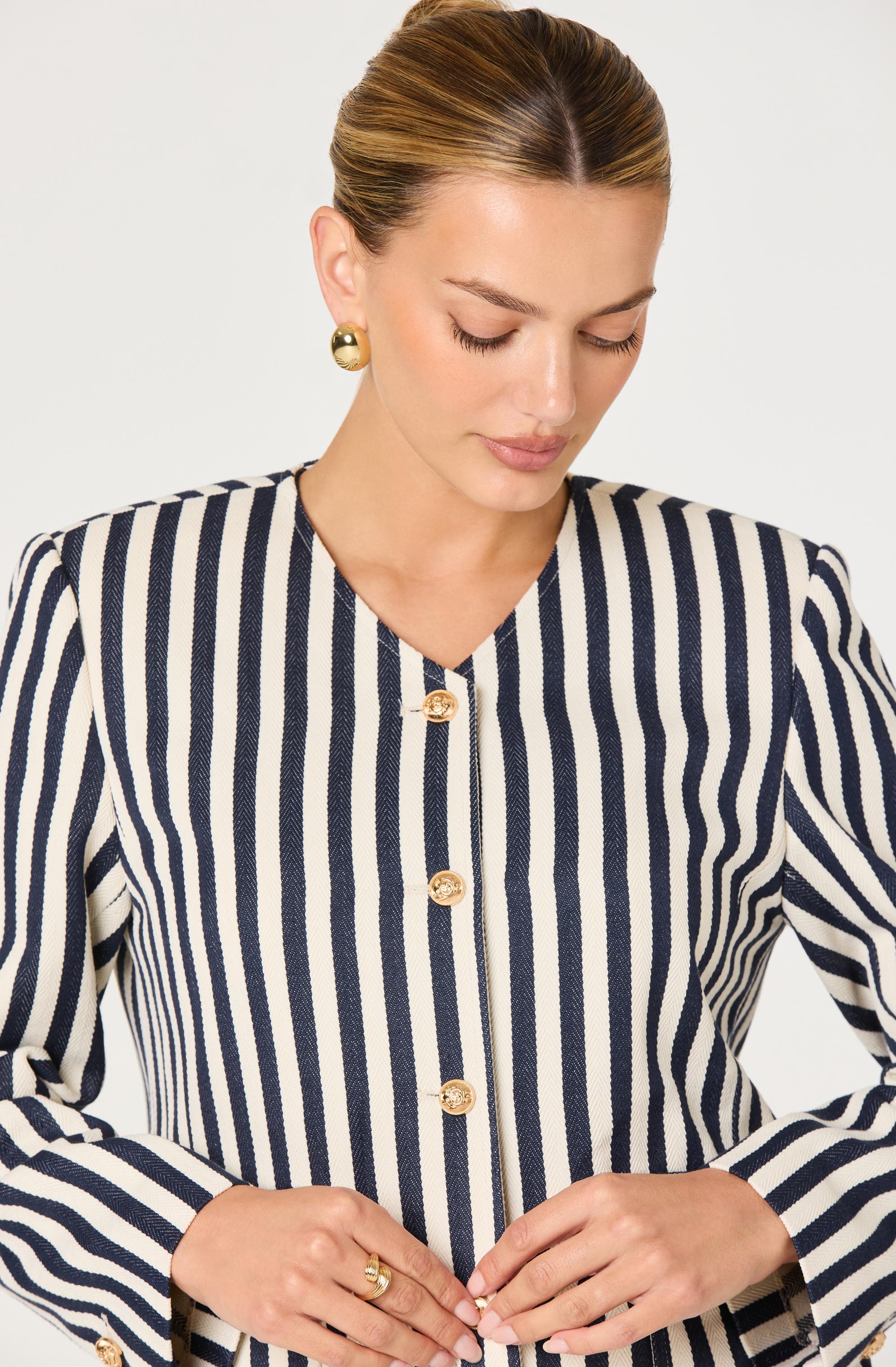 Danae Striped Blazer