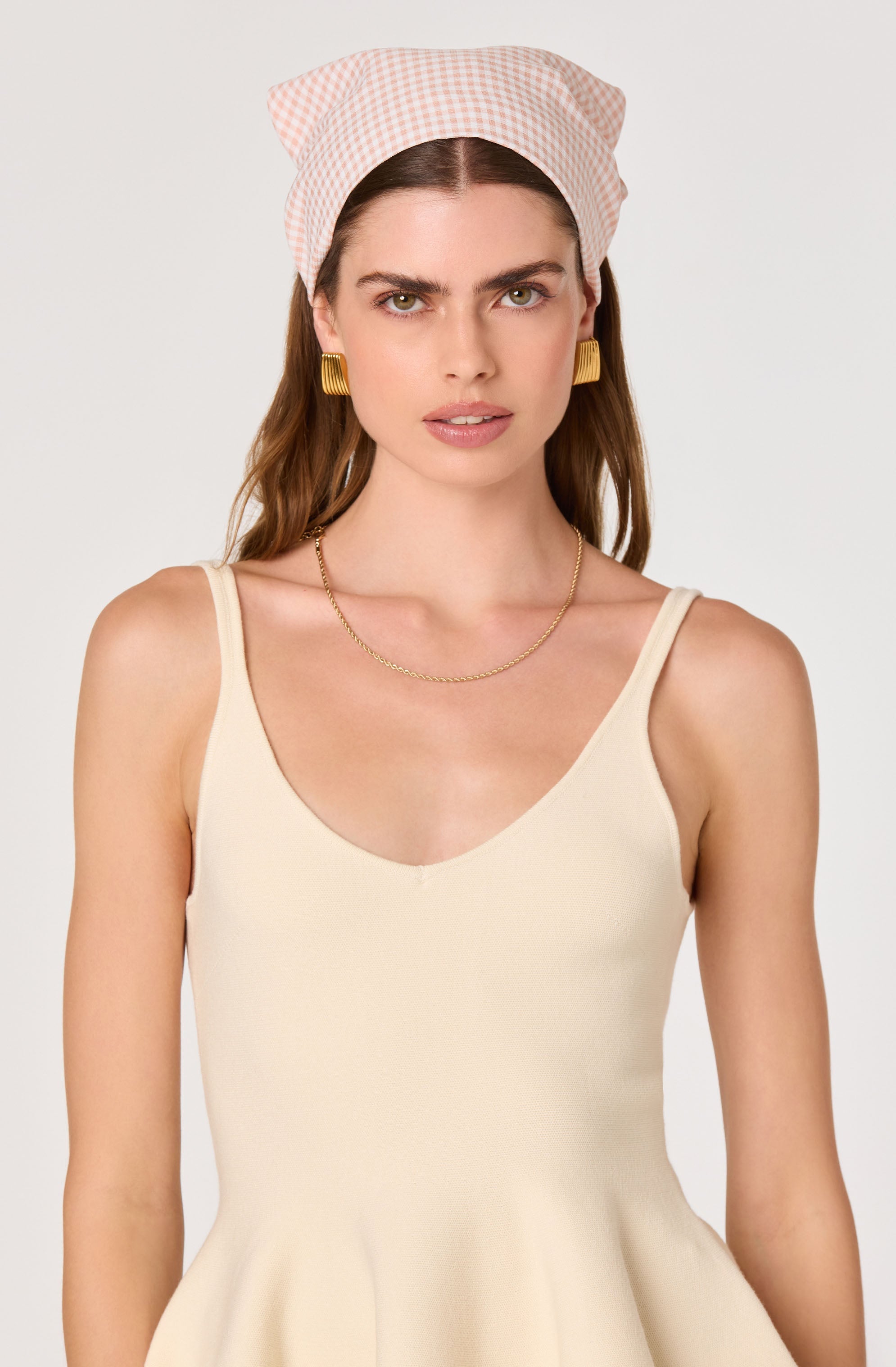 Alaya Knit Peplum Top