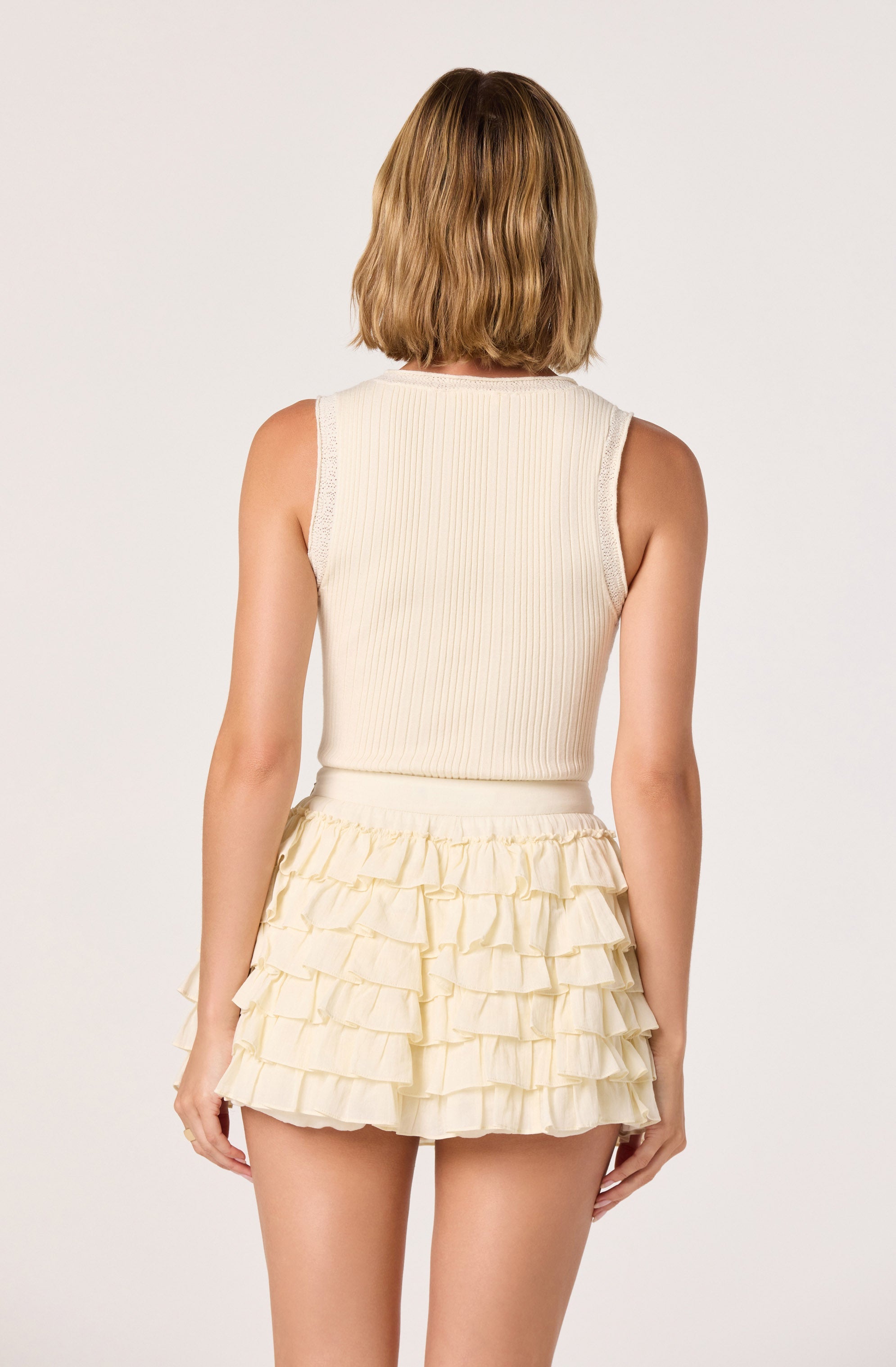 Ever Pointelle Knit Tank