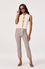 Blair Knit Tie-Front Top