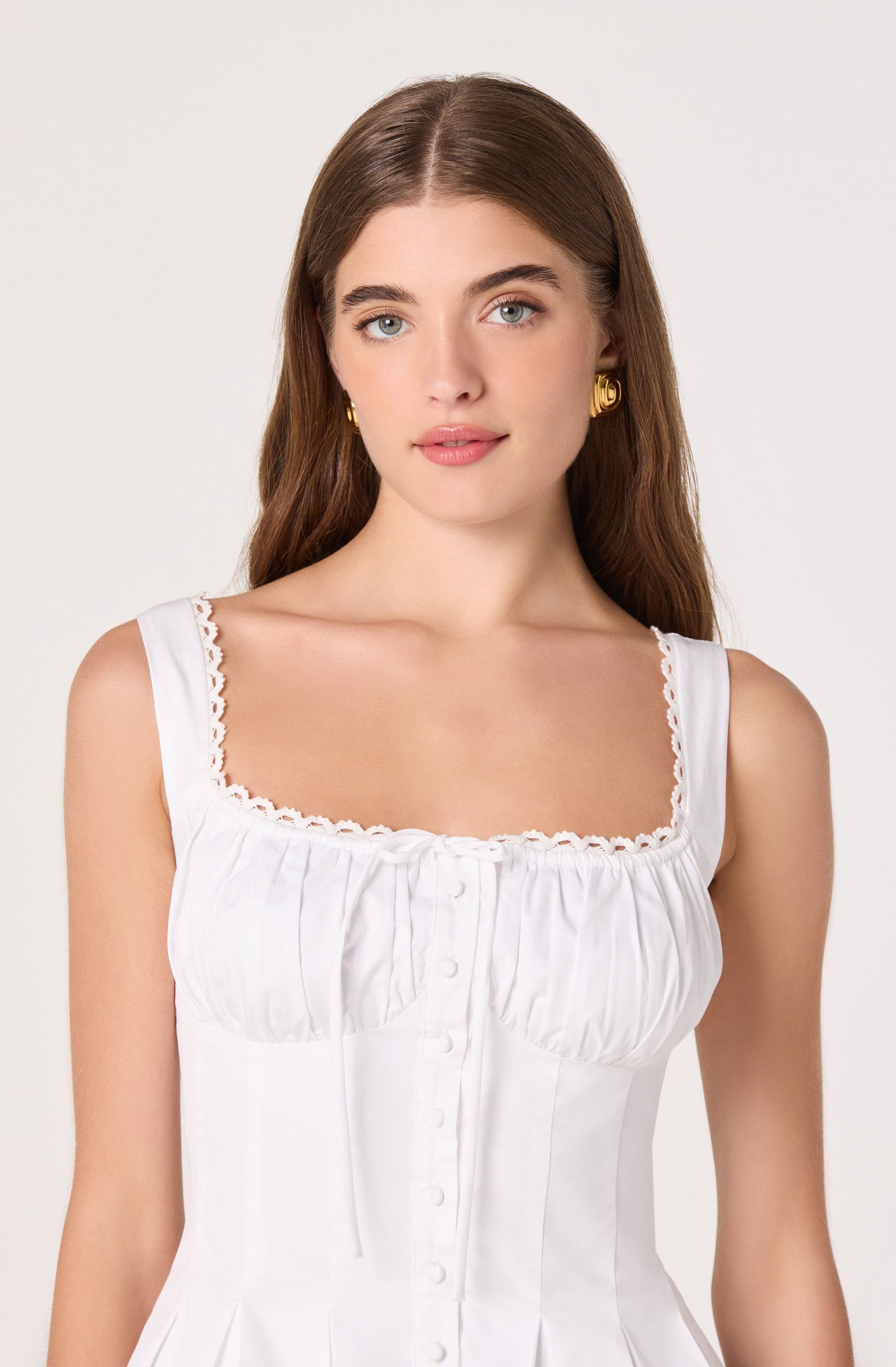Jaci Bustier Peplum Top