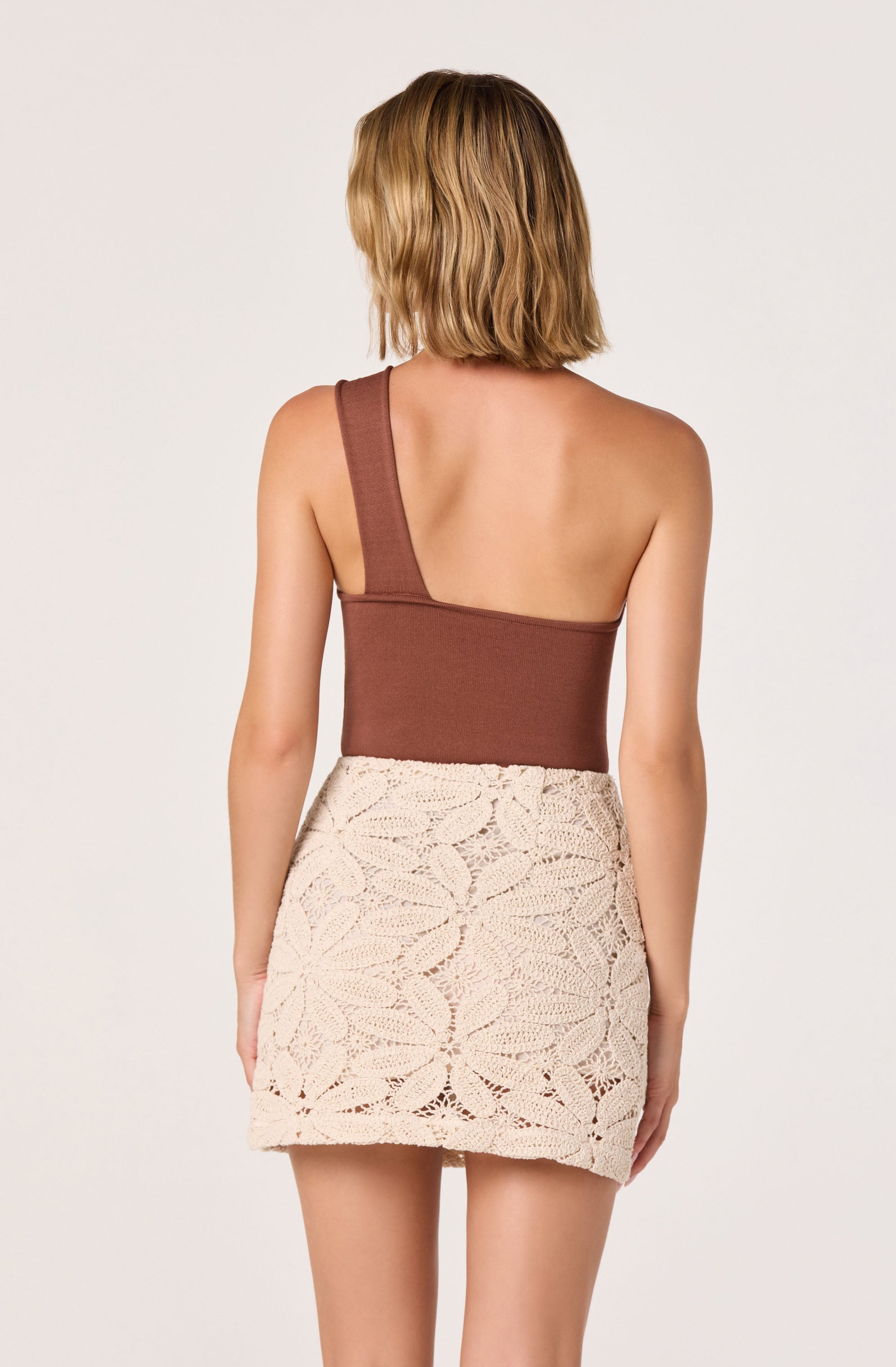 Ania One-Shoulder Knit Top