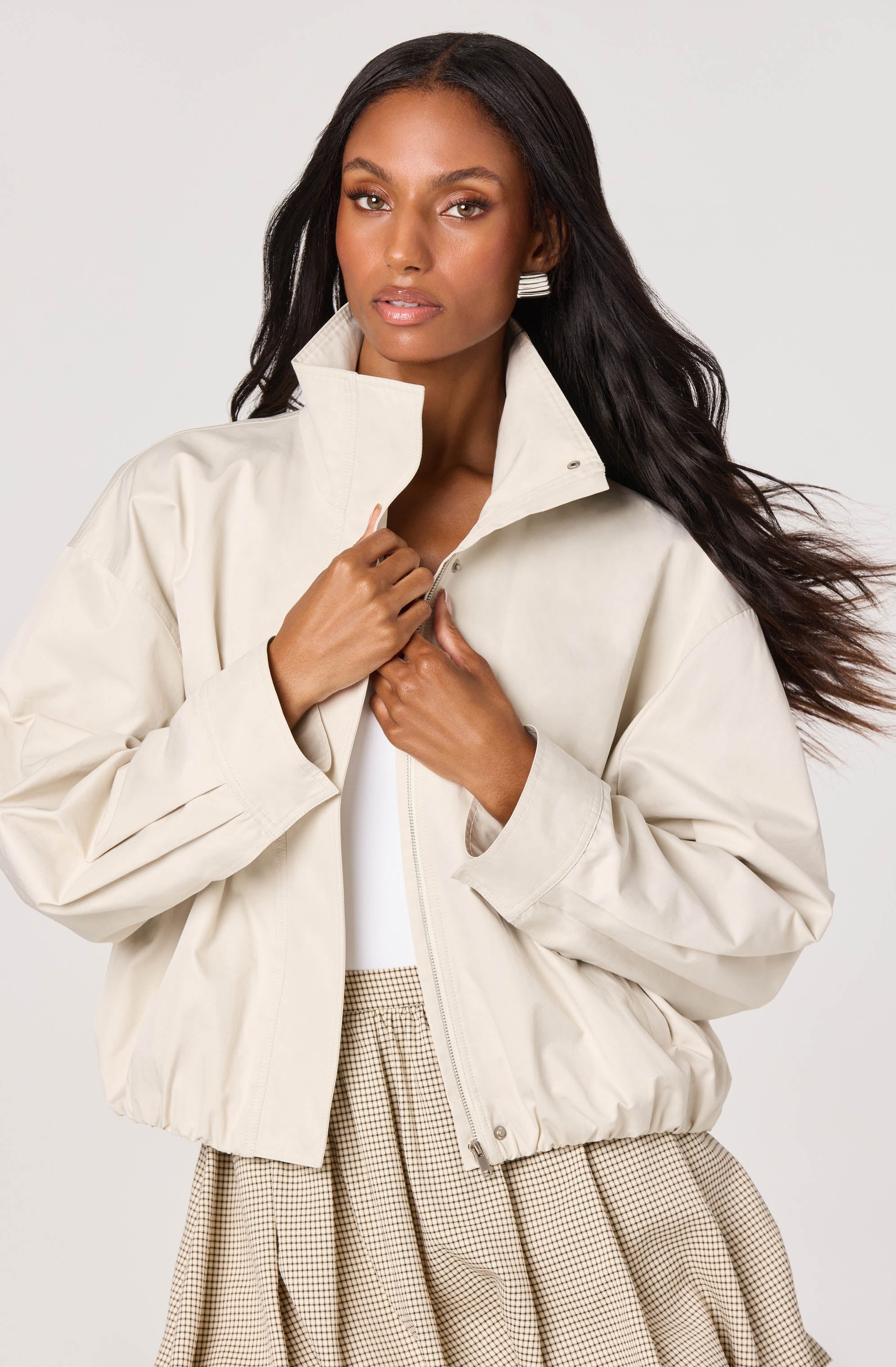 Cooper Oversized Bomber Jacket