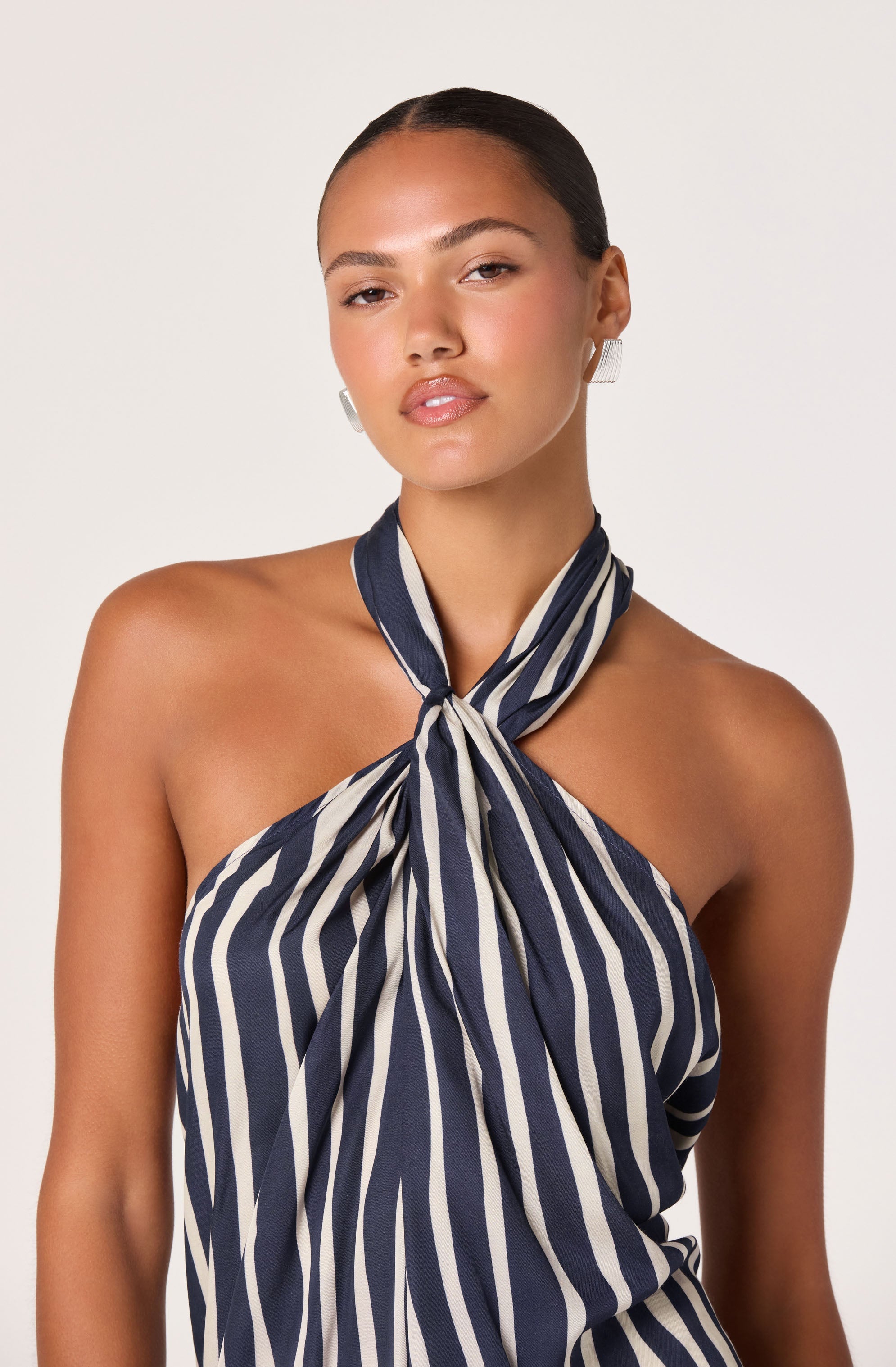 Cira Twist-Front Halter Top