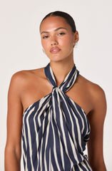 Cira Twist-Front Halter Top