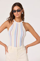 Betia Multi-Stripe Ribbed Tank