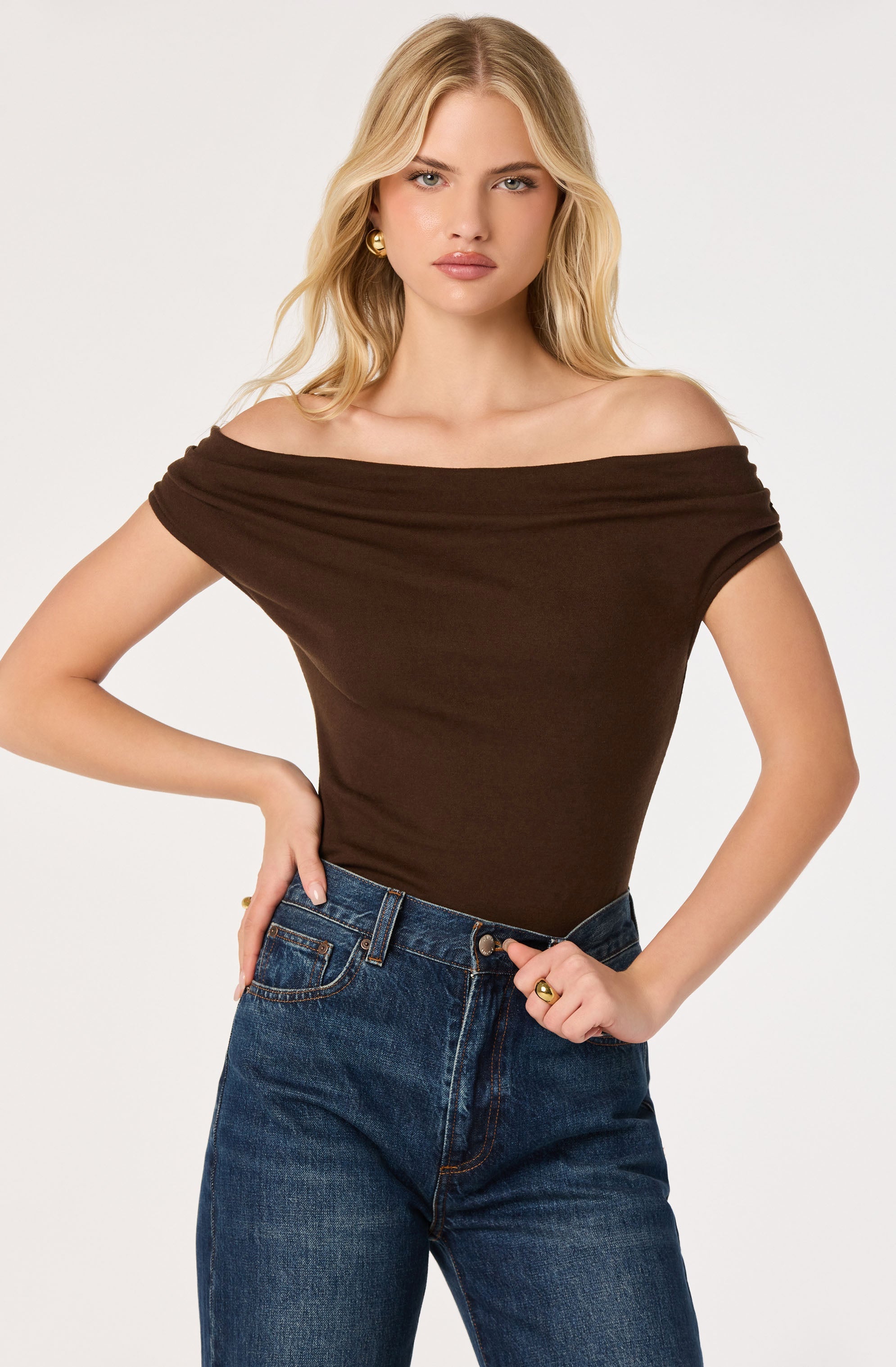 Beverly Off-Shoulder Knit Top