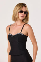 Amalie Sweetheart Bustier Top
