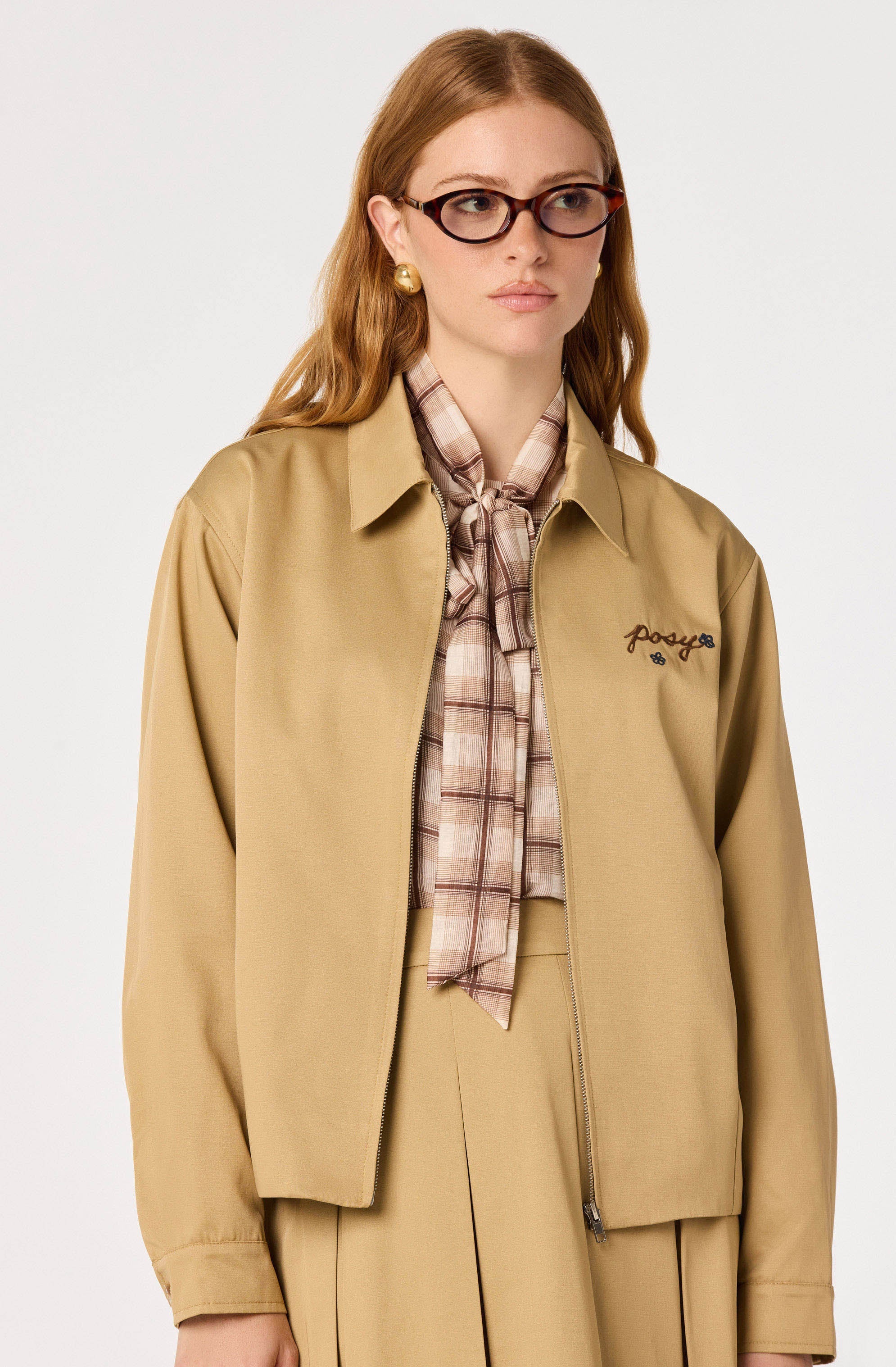 Alice Embroidered Chore Jacket