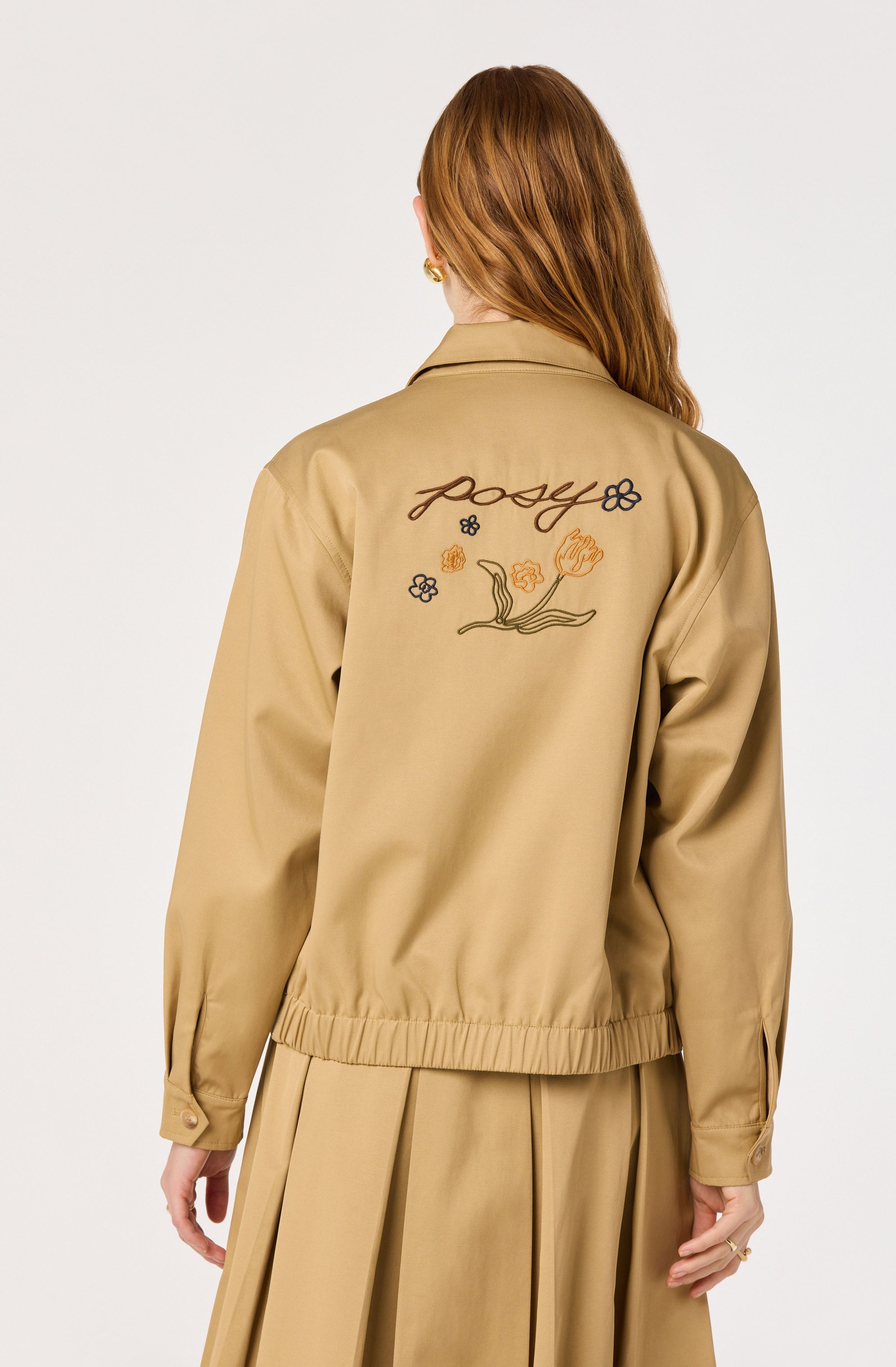 Alice Embroidered Chore Jacket