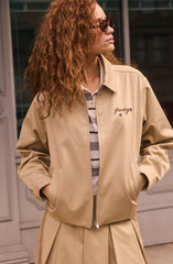 Alice Embroidered Chore Jacket