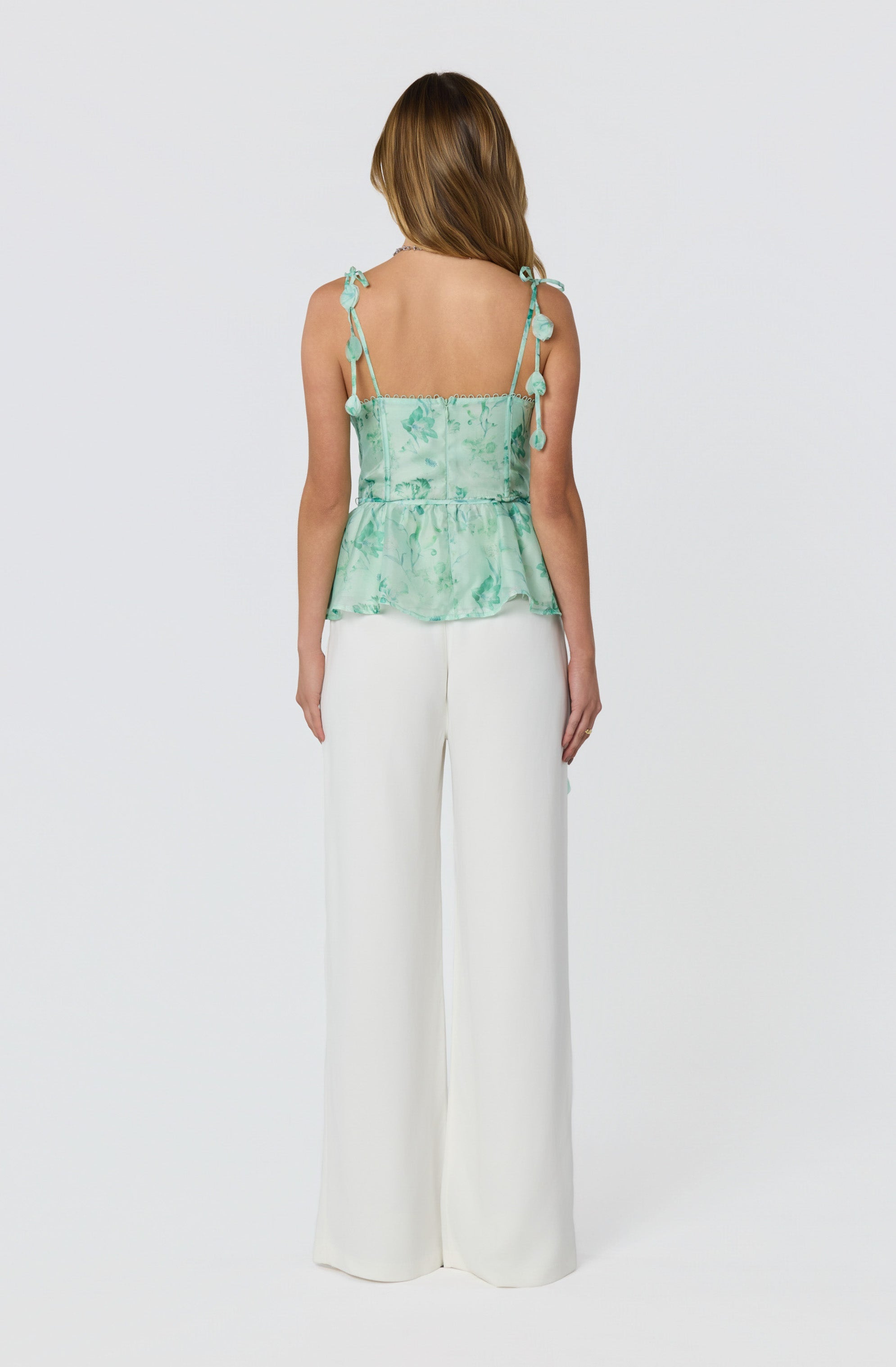 Halcyon Floral Bustier Top