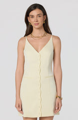 Calissa Button-Front Mini Dress