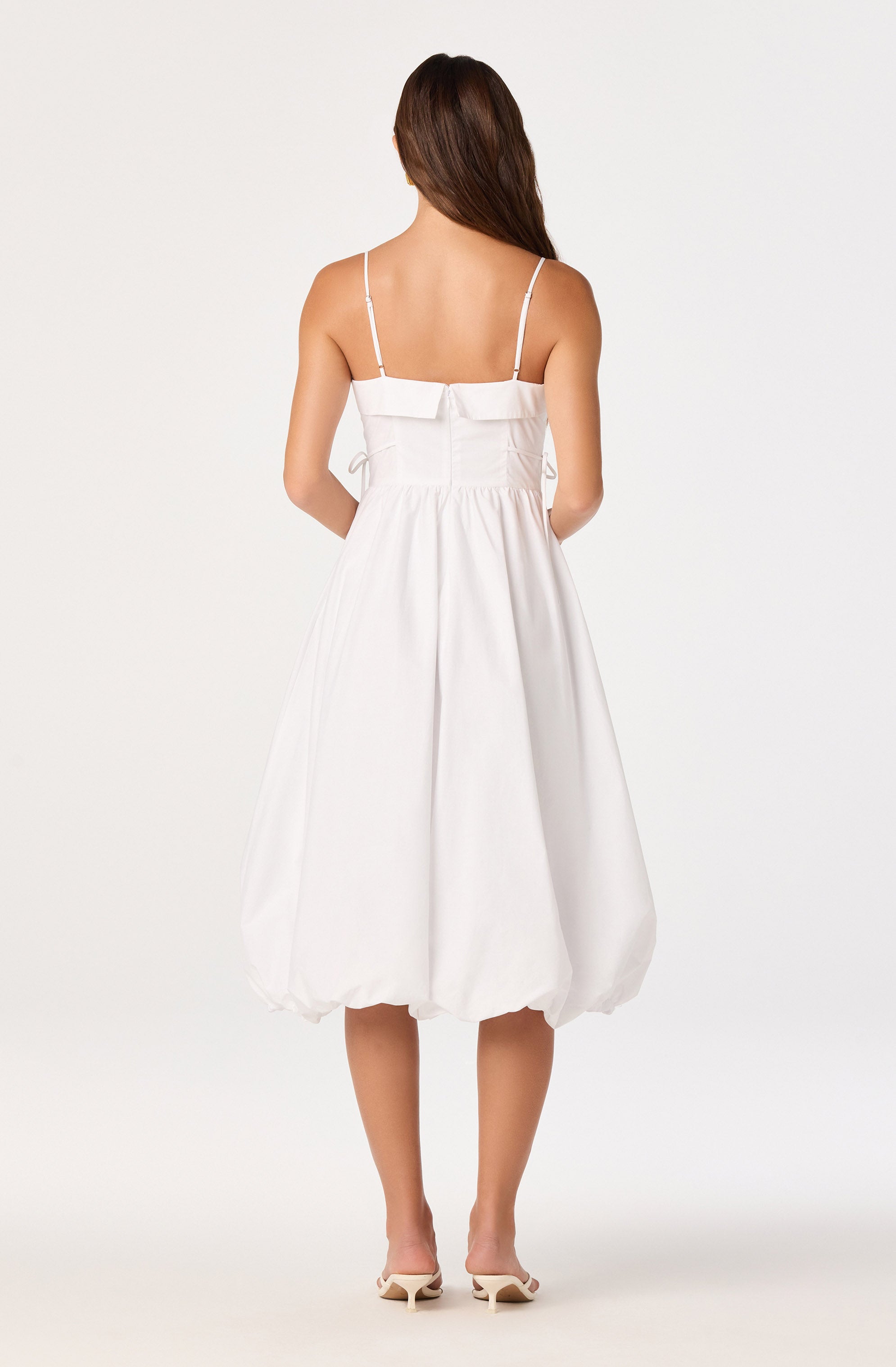 Dahlia Bubble Hem Midi Dress