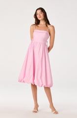 Dahlia Bubble Hem Midi Dress