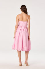 Dahlia Bubble Hem Midi Dress