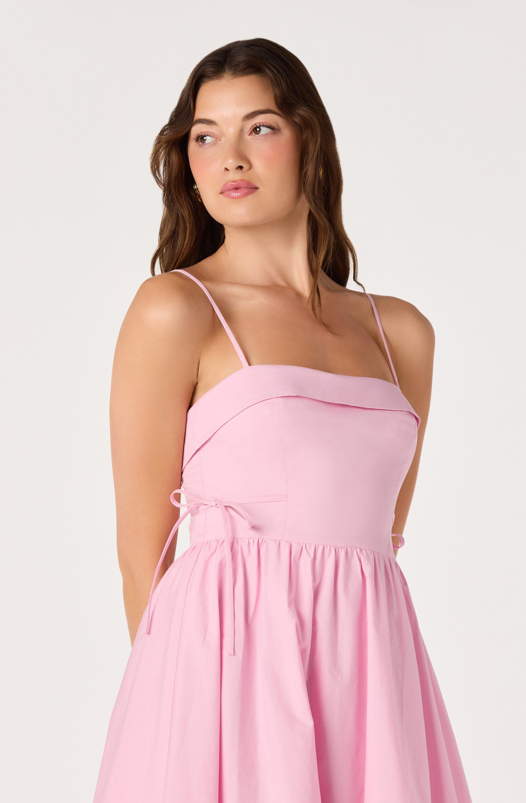 Dahlia Bubble Hem Midi Dress