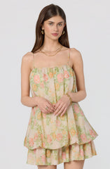 Jessa Floral Tiered Bubble Dress