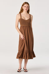 Jacquelin Crochet Open Back Dress