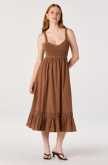 Jacquelin Crochet Open Back Dress