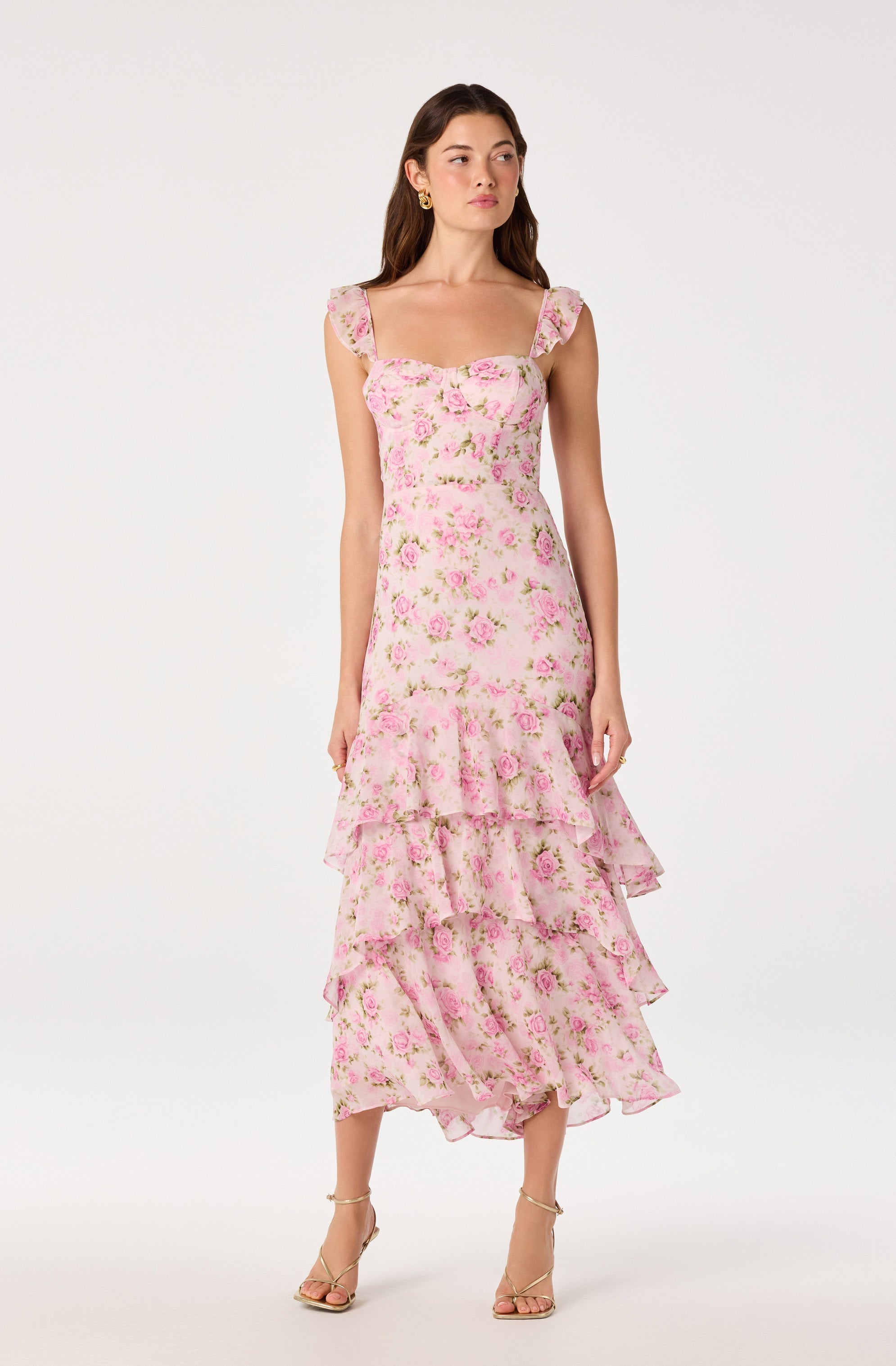 Alcina Tiered Maxi Dress